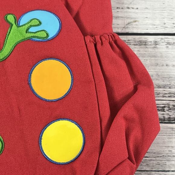 Yottoy Jack Frog Go Go Red Blue Green Back Pack Primary Colors Toddler Pockets - Picture 7 of 12